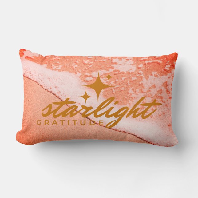 starlight gratitude lumbar cushion (Front)