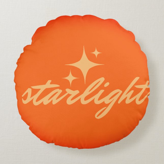 starlight gratitude round cushion (Front)
