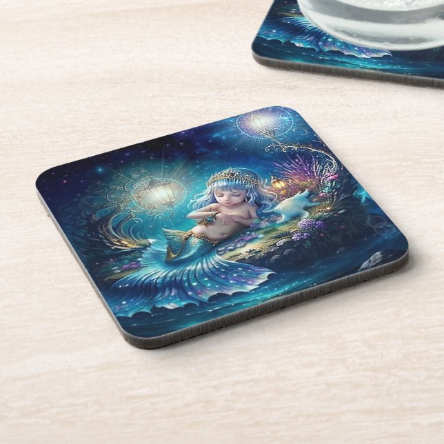 Starlight Mermaid: Coaster (Left Side)