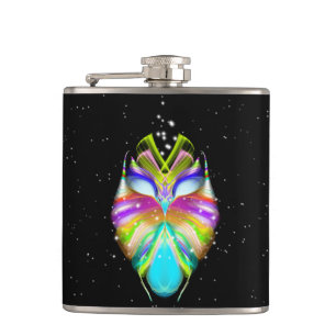 Starlight Oracle Owl Hip Flask