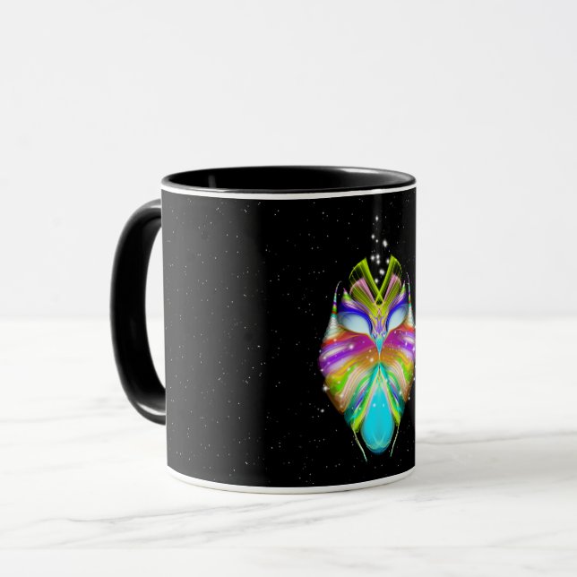 Starlight Oracle Owl Mug (Front Left)