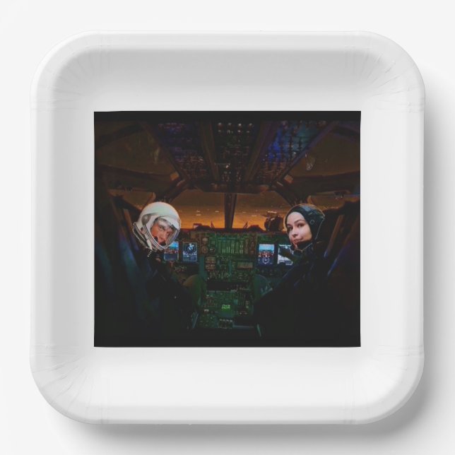 Starlight Paper Plate (Front)