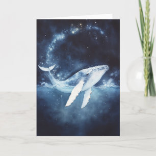 Starlight Path of the Humpback Whale Card