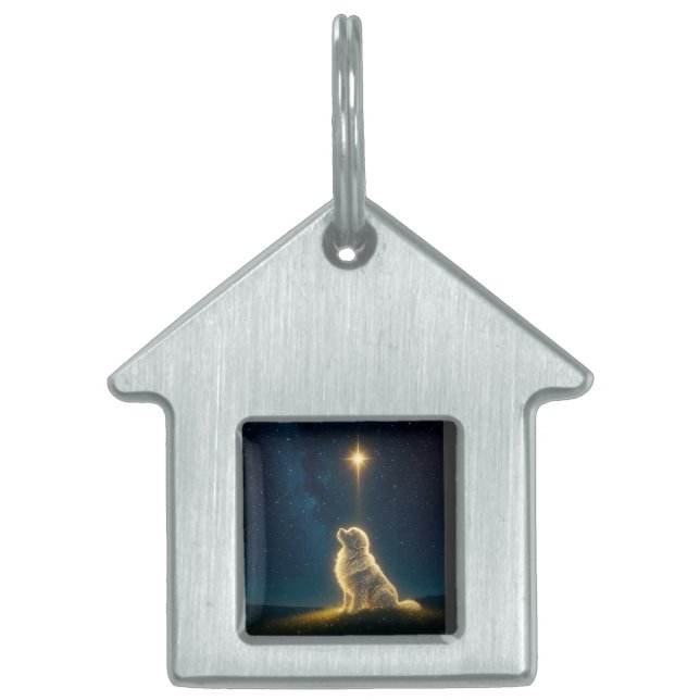 Starlight Pet ID Tag (Front)