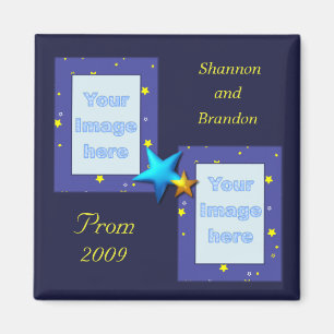 Starlight Prom Photo Magnet