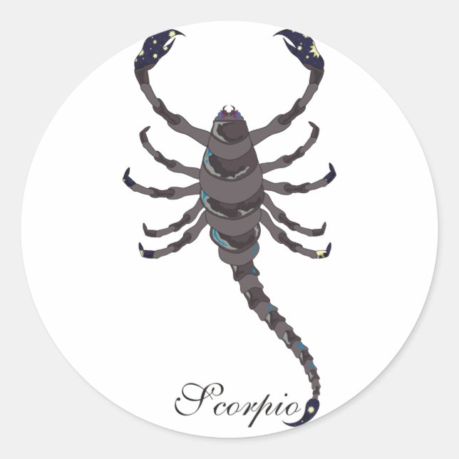 Starlight Scorpio Stickers (Front)