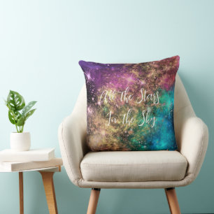 Starlight Sonata: Personalised Starry Creation Cushion