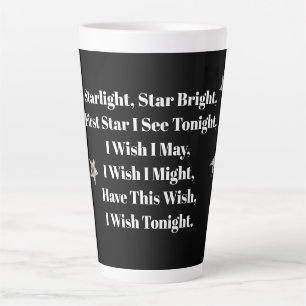 Starlight, Star Bright 17 oz Latte Cup