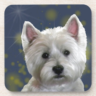 STARLIGHT WESTIE COASTER