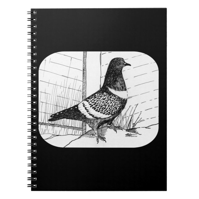 Starling Pigeon 1973 Notebook (Front)