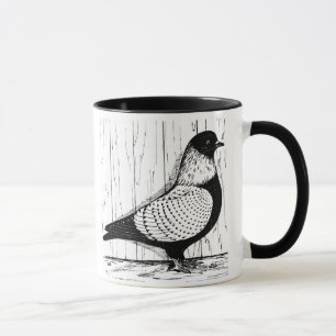 Starling Pigeon Silver-laced 1979 Mug