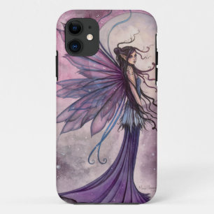 Starlit Amethyst Fairy Mystical Fantasy Art iPhone 11 Case