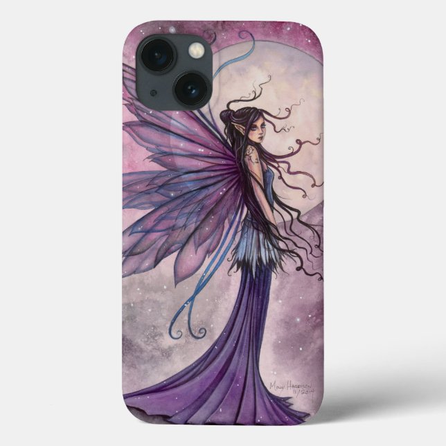 Starlit Amethyst Fairy Mystical Fantasy Art Case-Mate iPhone Case (Back)
