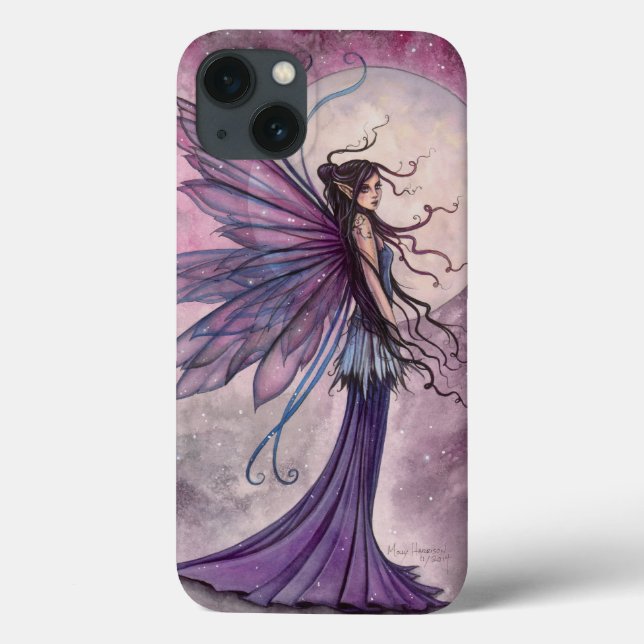Starlit Amethyst Fairy Mystical Fantasy Art Case-Mate iPhone Case (Back)