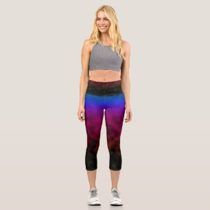 Starlit Descent Capri Leggings