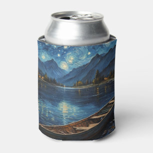 "Starlit Drift: Fishing Under the Cosmos Can Cooler