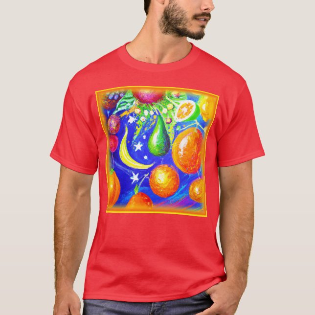 Starlit Fruit Basket. Buy Now T-Shirt (Front)