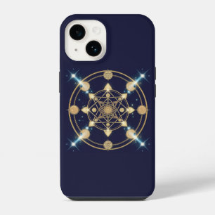 Starlit Geometry – The Code of Infinity iPhone 14 Case
