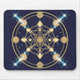 Starlit Geometry – The Code of Infinity Mouse Pad