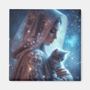 Starlit Guardian Magnet