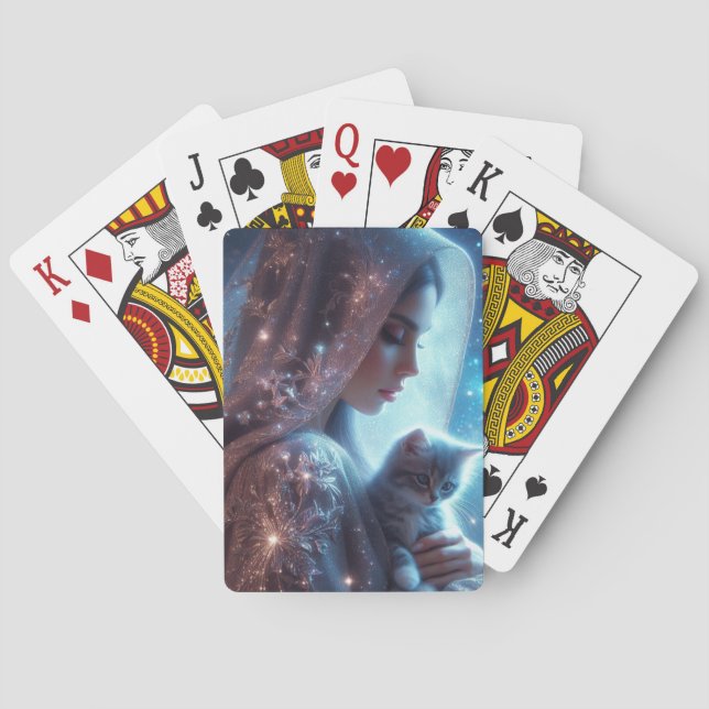 Starlit Guardian Playing Cards (Back)