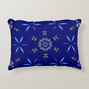 Starlit Kaleidoscope Decorative Cushion