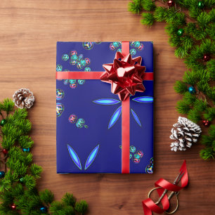 Starlit Kaleidoscope Wrapping Paper