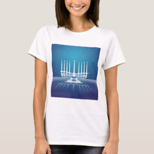 Starlit Menorah II T-Shirt