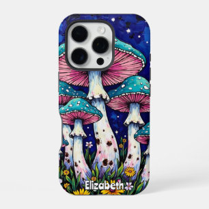 Starlit Mushroom Canopy iPhone 16 Pro Case