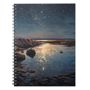 Starlit Shoreline Notebook