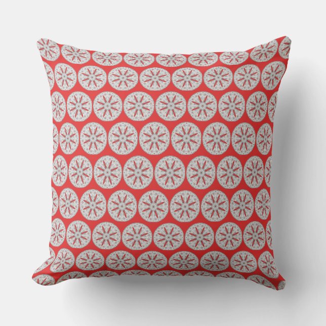 Starlit Snowfall Cushion (Front)