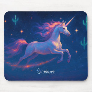 Starlit Unicorn Gallop Mousepad