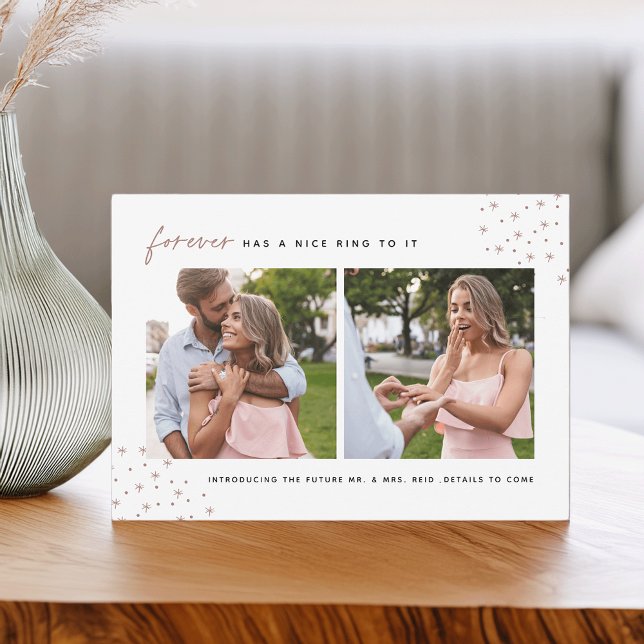 Starred Forever | 2 Photo Engagement Announcement (Creator Uploaded)