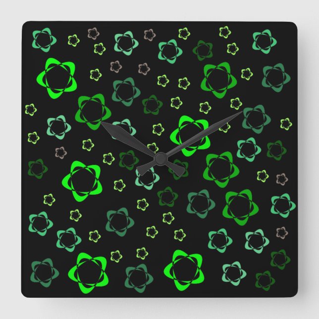 Starred Wall Clock (Front)