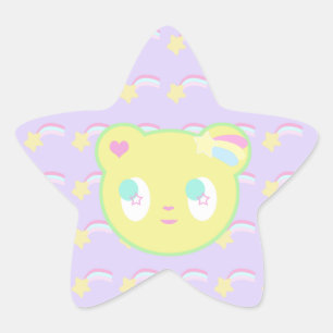 Starry Bear Sticker
