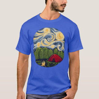 Starry Camping friend T-Shirt