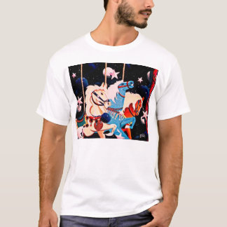 starry carousel art T-Shirt