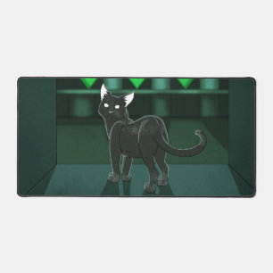 Starry Cat Desk Mat