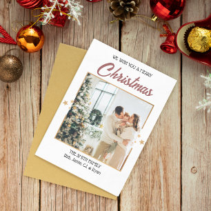 Starry Christmas Card