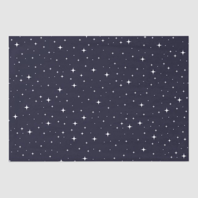 Starry Christmas  Tissue Paper (Front)