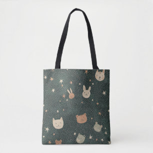 Starry Critter Constellation - Tote Bag
