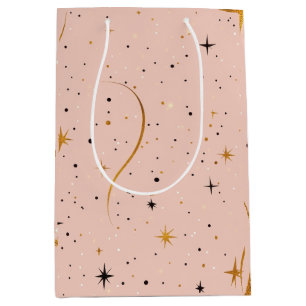 Starry Delight – Decorative Paper Bag with Star De