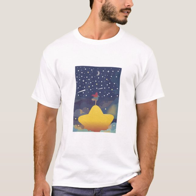 Starry Dream Journey. T-Shirt (Front)