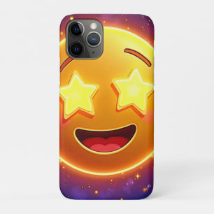 Starry-Eyed Emoji Joy iPhone 11 Pro Case
