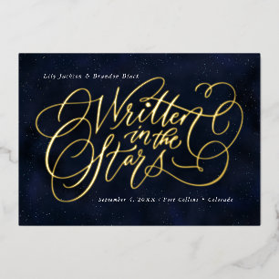 Starry-Eyed Save the Date