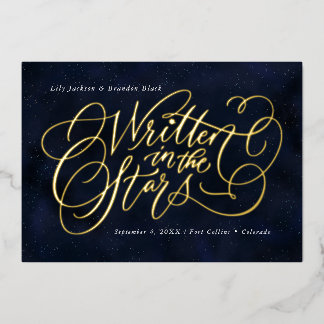 Starry-Eyed Save the Date