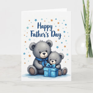 Starry Fathers Day Gift Card