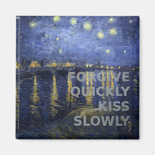 Starry Forgive Kiss Magnet