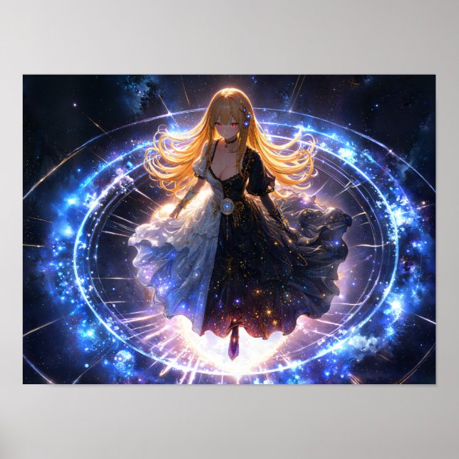 Starry Goddess of Balance Poster (Front)