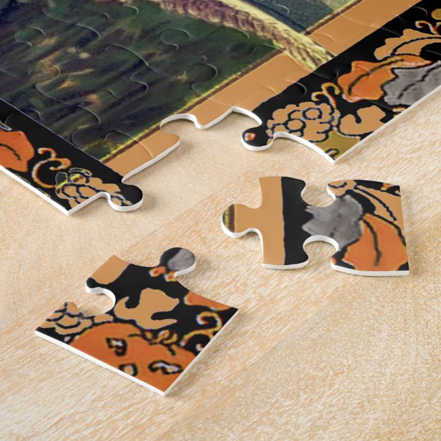 Starry Halloween Night Puzzle (Side)